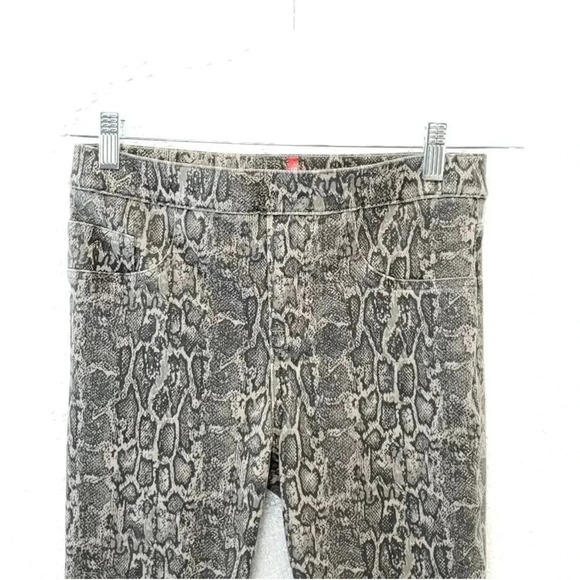SPANX Snakeskin Python Jean Ankle Leggings S - Picture 3 of 10